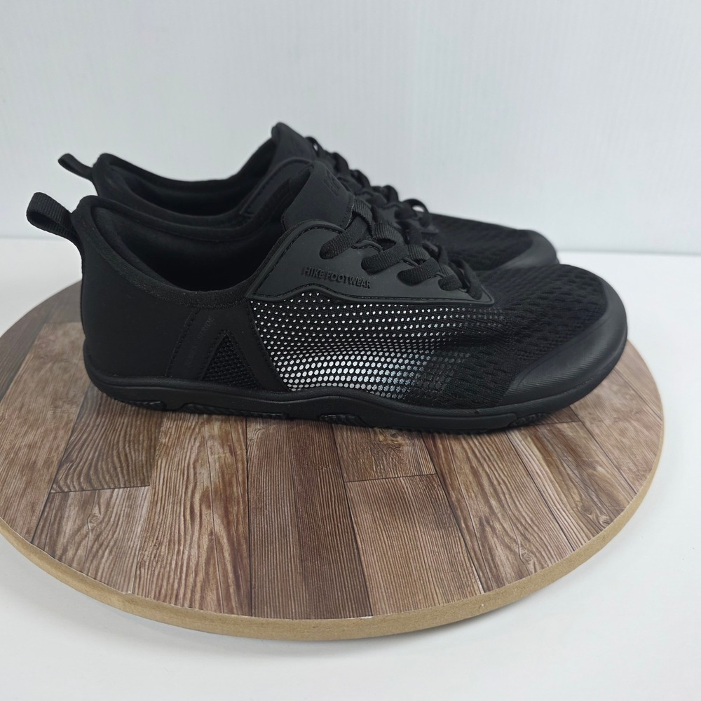 Hike Footwear Barefoot Womens 8/8.5 Mens 6/6.5 Black Stride Trail Water Sneakers